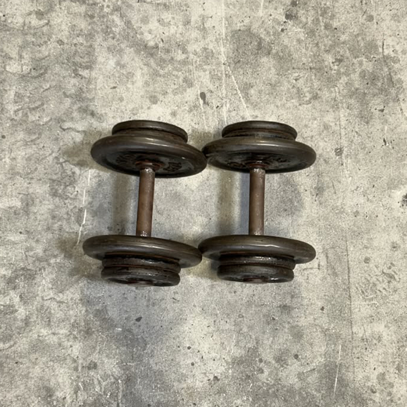 Cast Iron Dumbbells Set - Second Hand