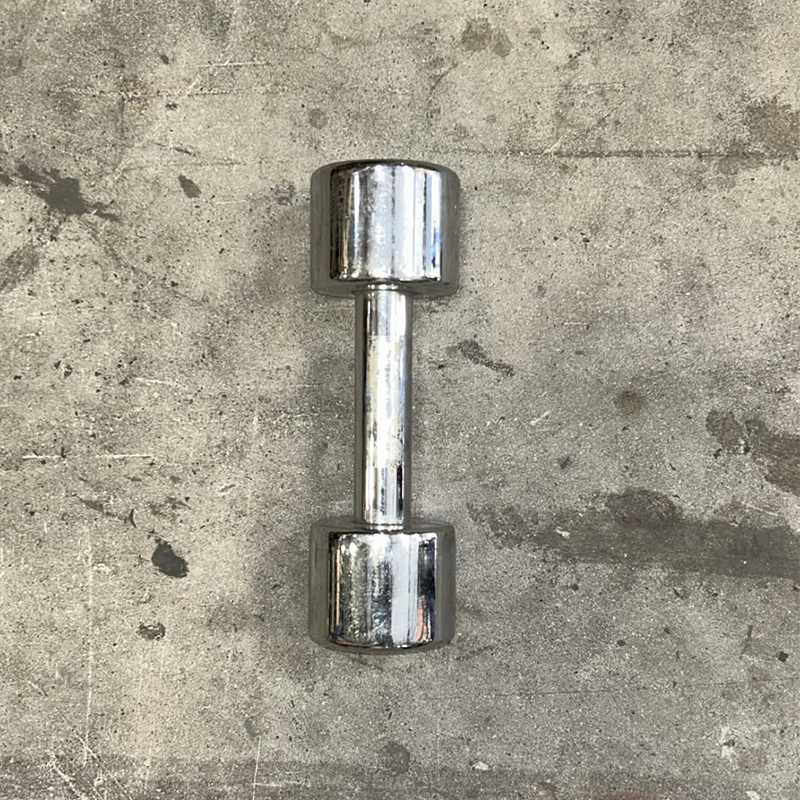 Chrome Dumbbell Set - Various Pairs/Singles - Second Hand