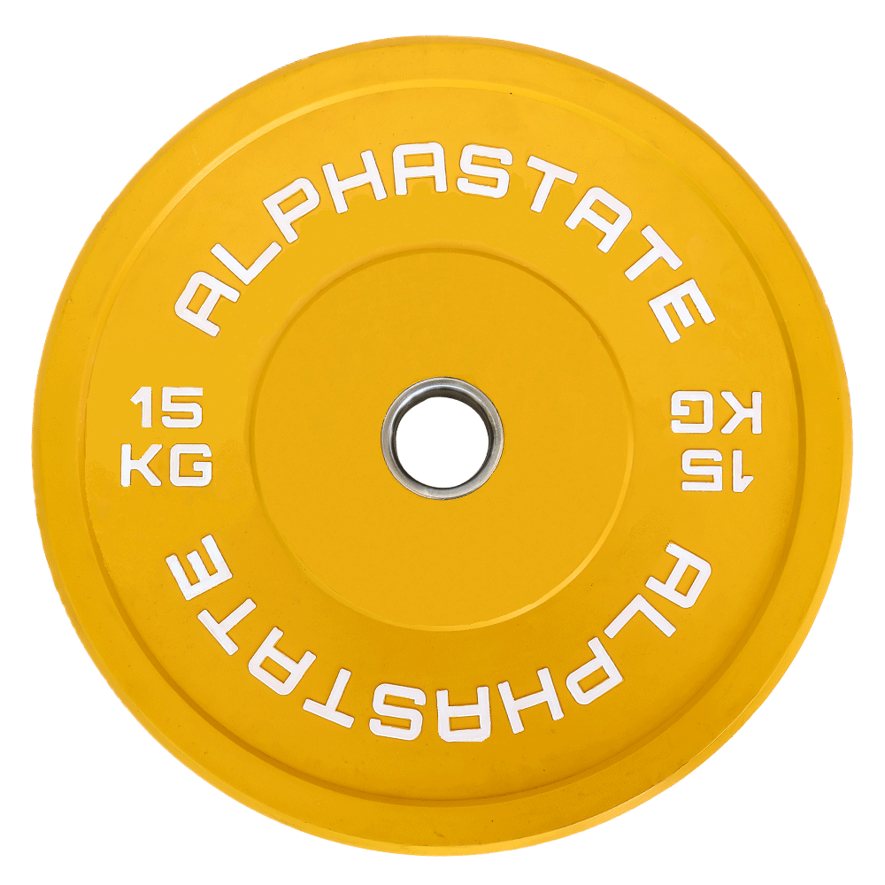 Coloured Bumper Plate Set (5kg, 10kg, 15kg, 20kg, 25kg)