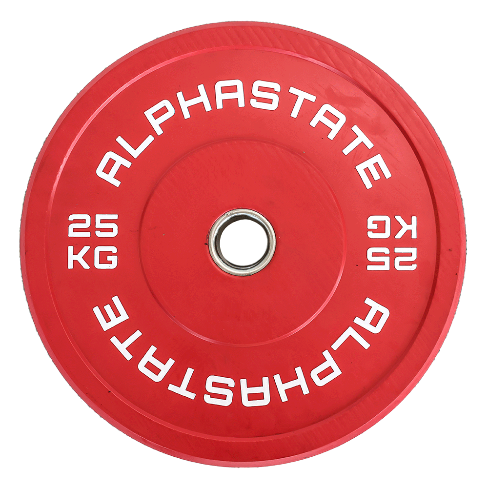 Coloured Bumper Plate Set (5kg, 10kg, 15kg, 20kg, 25kg)