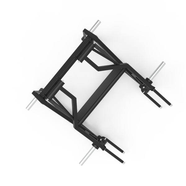 Ground Base Squat Lunge - Nemesis Series Plate Loaded
