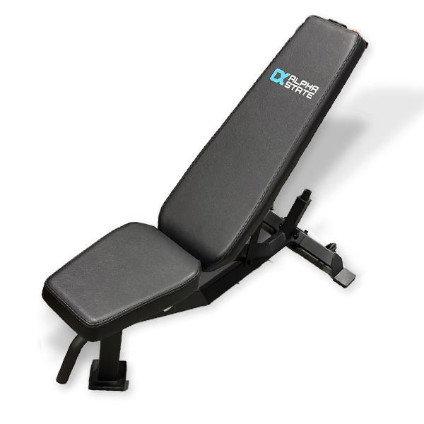 Alphastate Adjustable Bench 'Mindset is Everything'