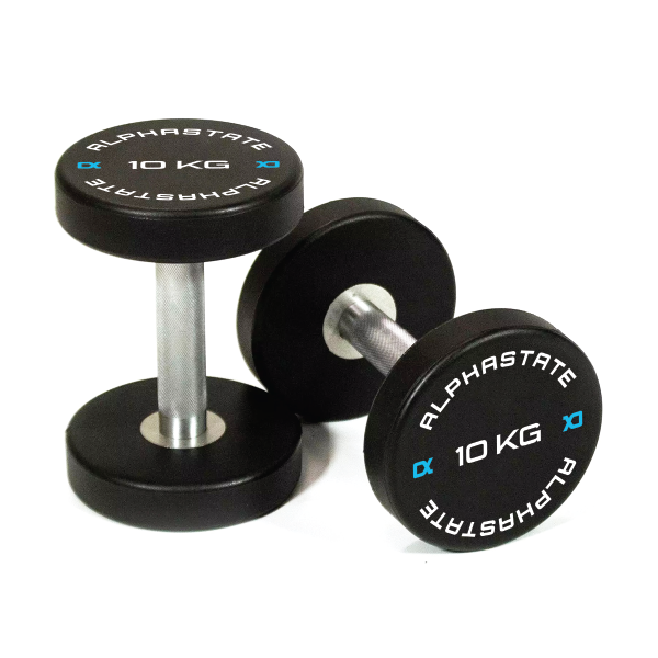 AlphaState Round PU Dumbbells