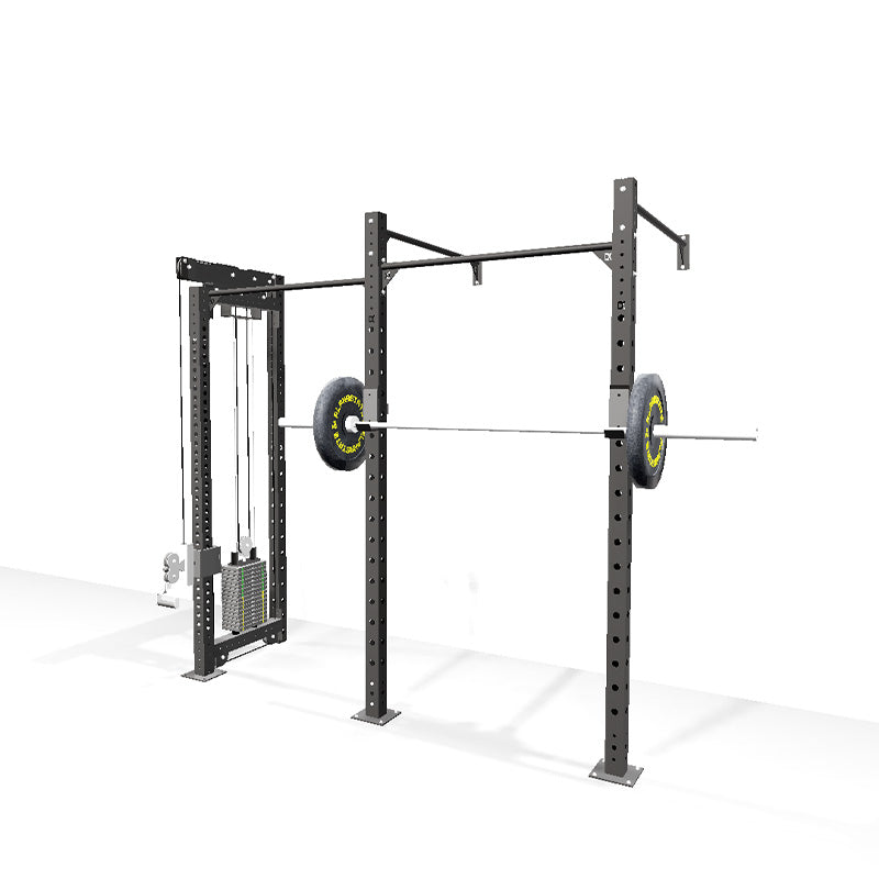 Rig combo: Squat Rack + Single Adjustable Pulley