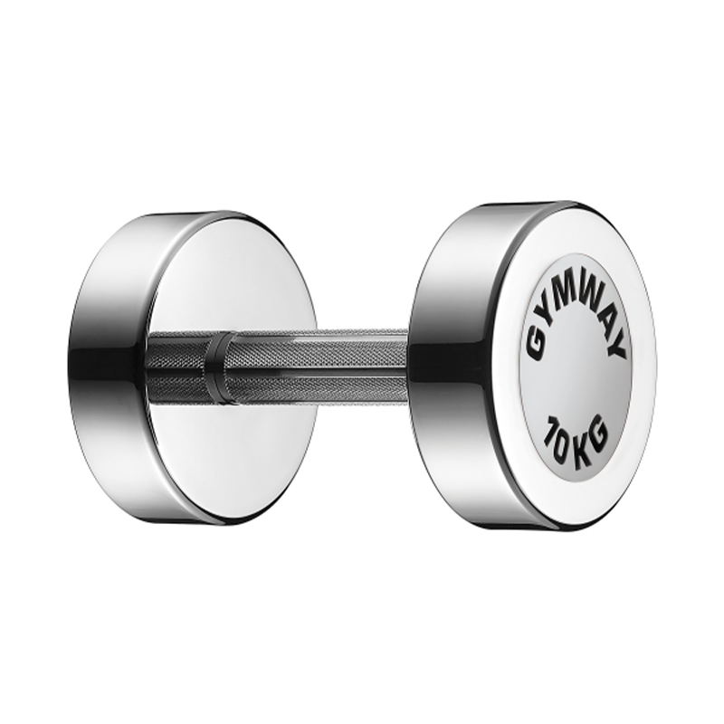Gymway Chrome Dumbbells with Rotating Handles Set