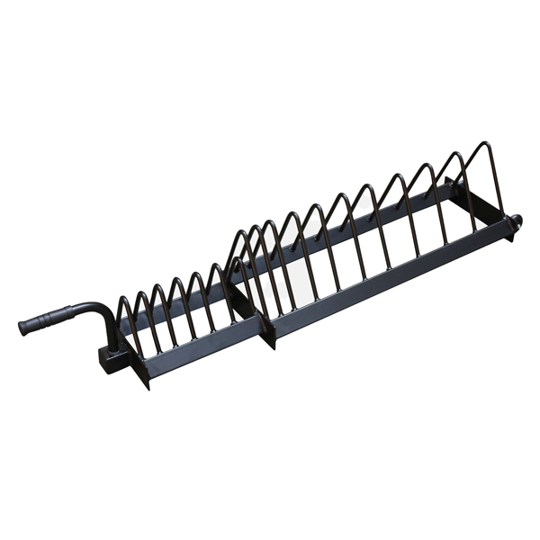 REBEL 16 Piece Bumper Plate Holder with Handle Gym Concepts