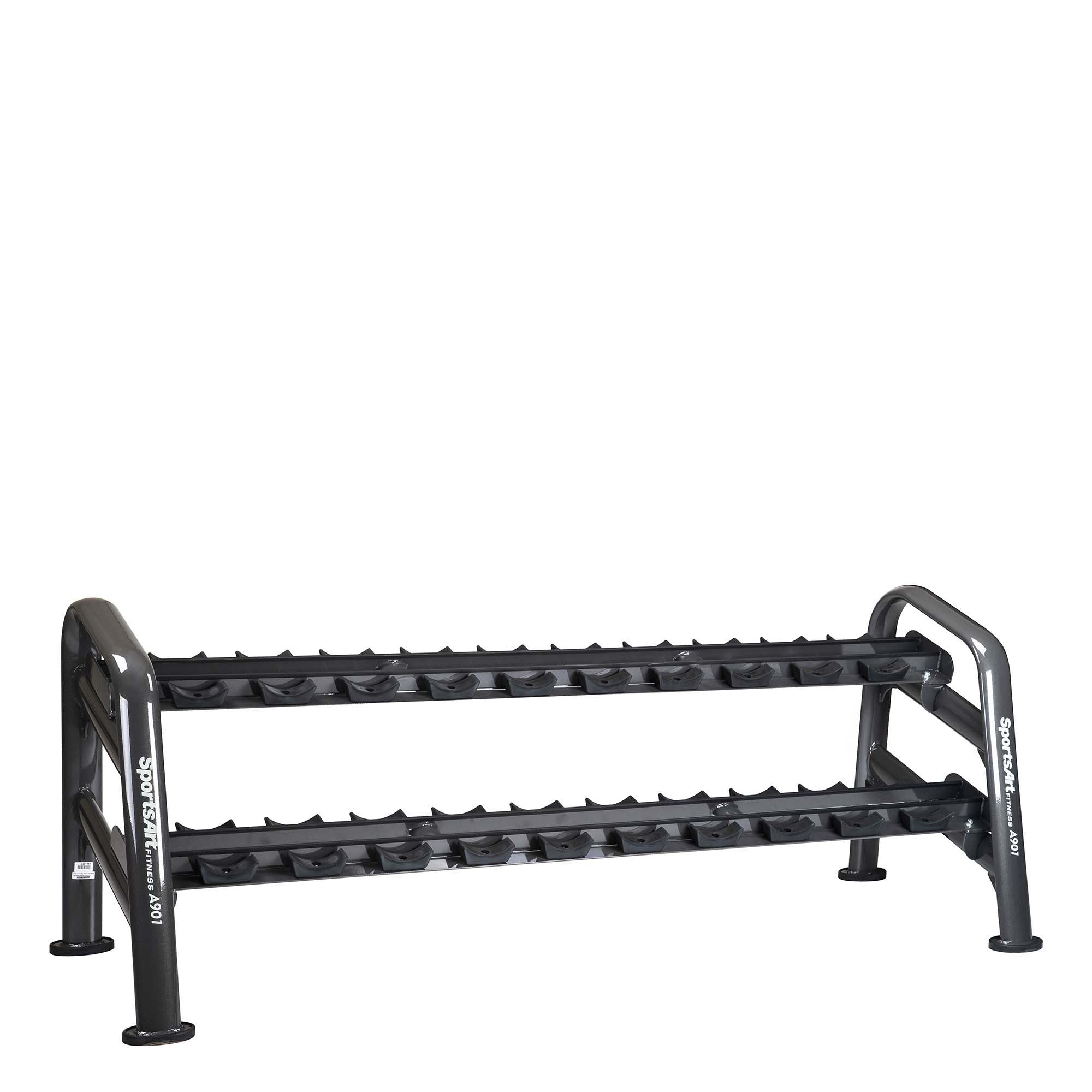 A901 - 10-pair Dumbbell Rack - Gym Concepts