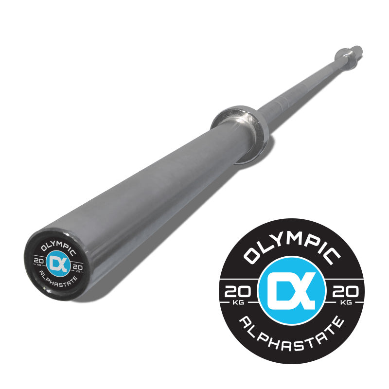 AlphaState Chrome Olympic Barbell 20kg