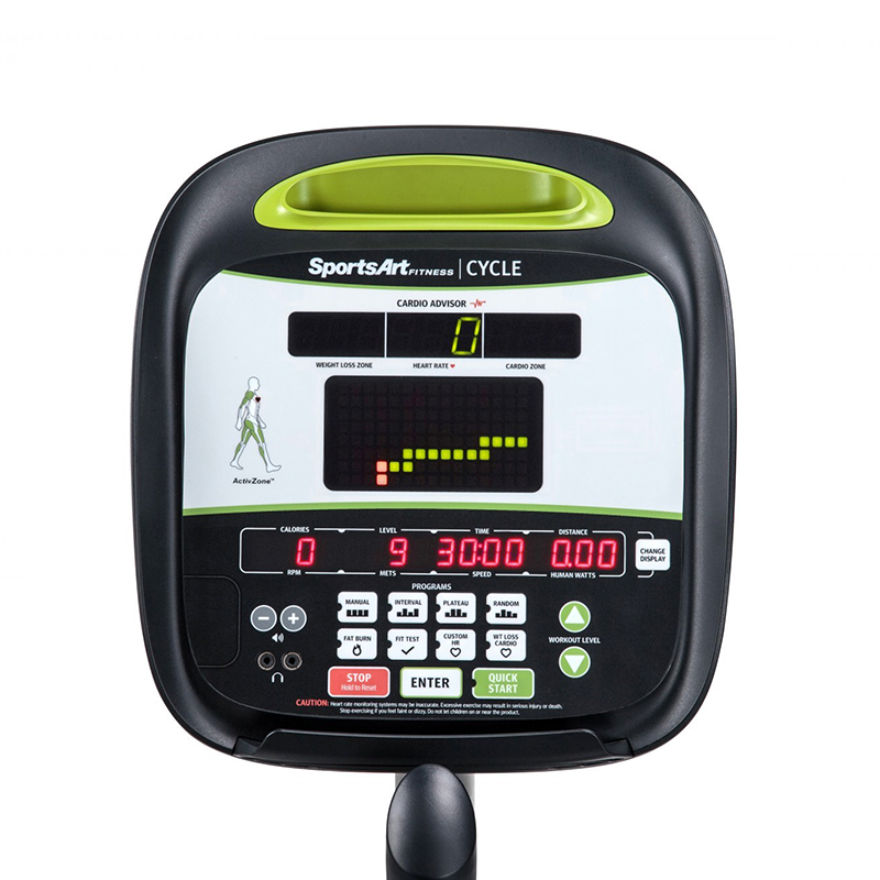 SportsArt LED Recumbent Bike - C545R