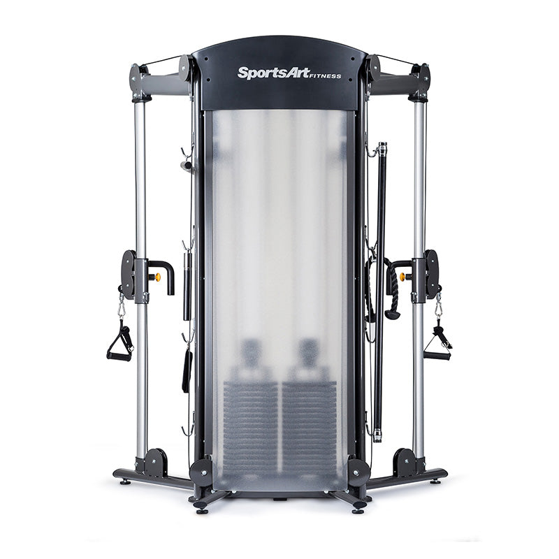 DS972 - Functional Trainer-Dual Adjustable Pulley - Gym Concepts