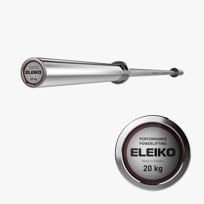 Eleiko performance powerlifting bar hotsell