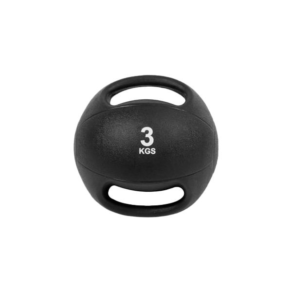 REBEL Rubber Medicine Balls w/handles