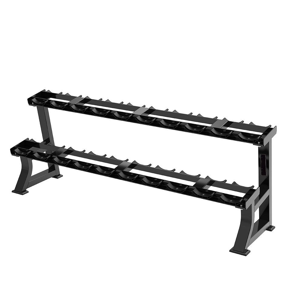 AlphaState 10 Pairs Dumbbell Rack - Peak Performance