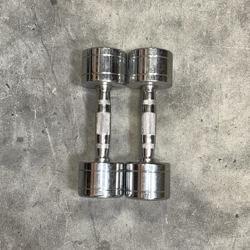 Chrome Dumbbell Set - Various  Pairs/Singles  - Second Hand