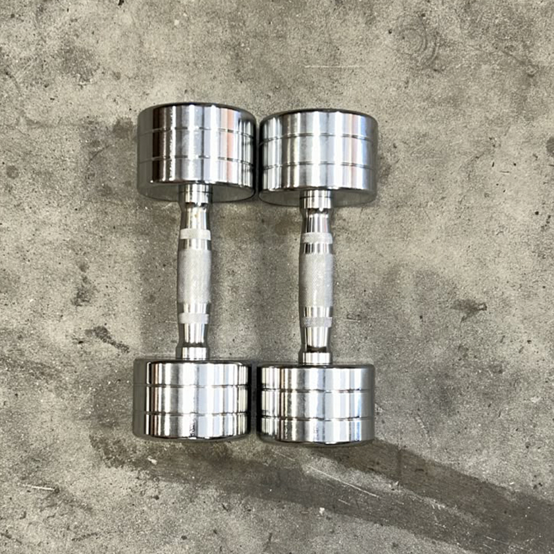 Chrome Dumbbell Set - Various  Pairs/Singles  - Second Hand