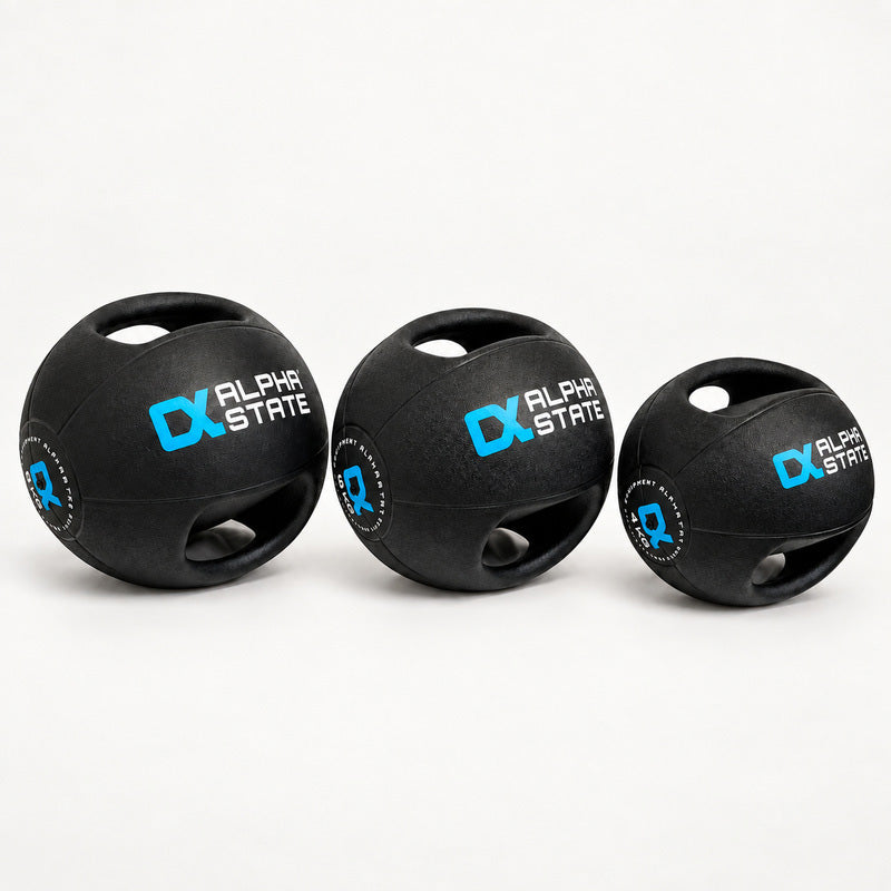 Medicine Balls - with Handles - 4/6/8/10kg Set