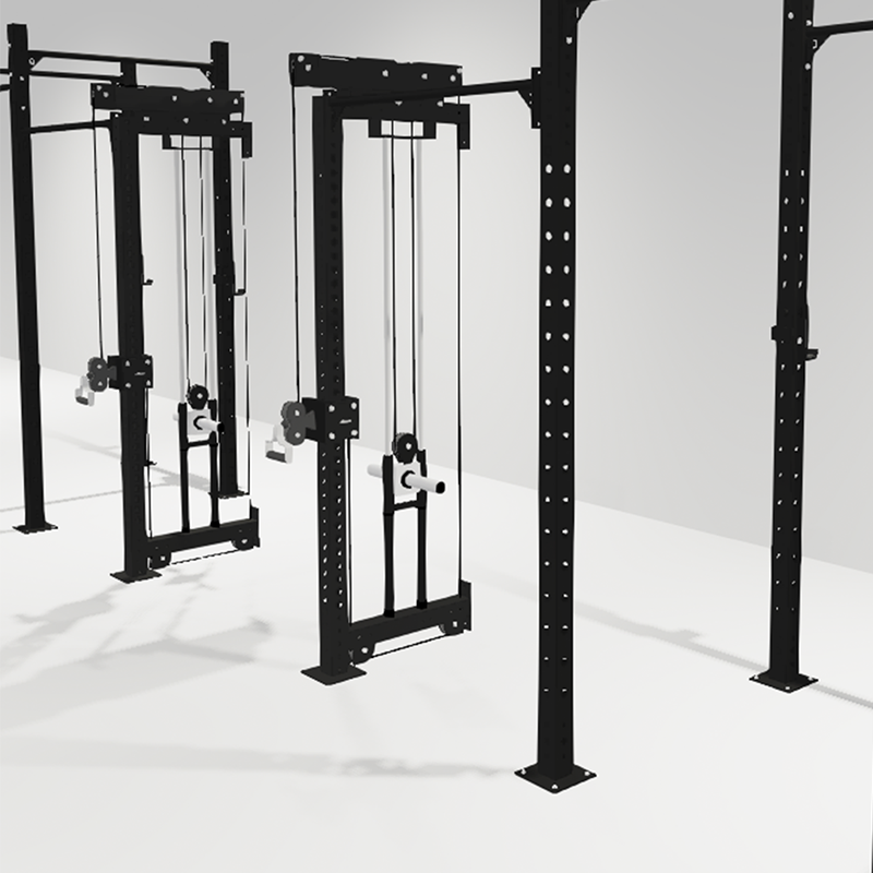 Adjustable Pulley Attachment | Plate-loaded