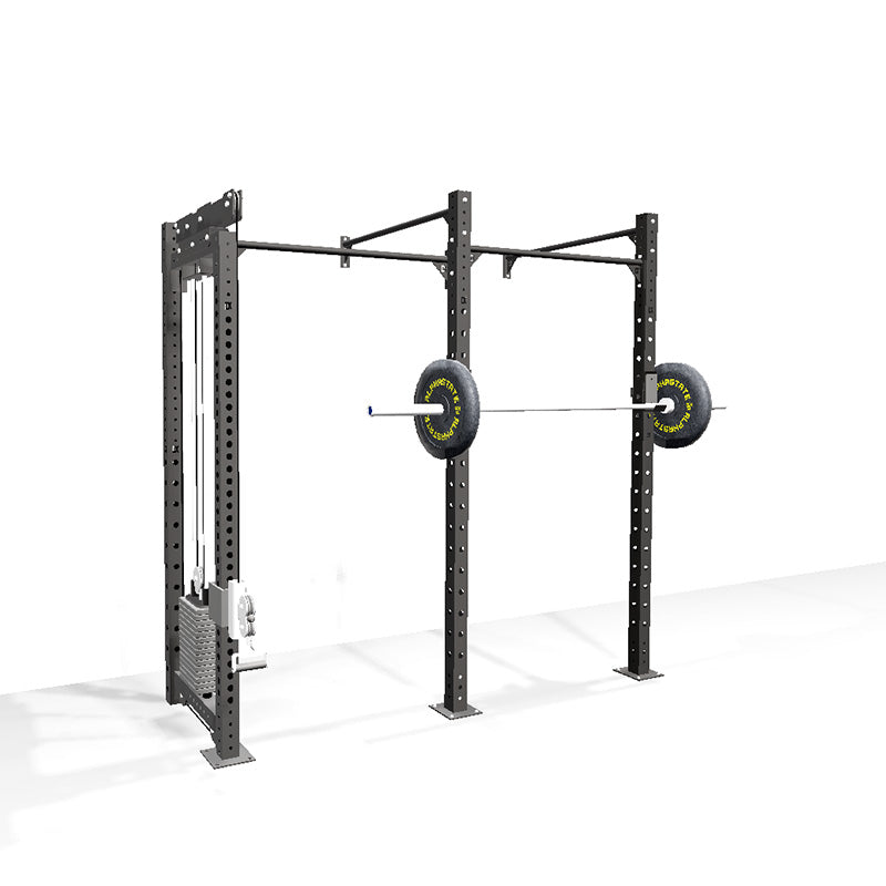 Rig combo: Squat Rack + Single Adjustable Pulley