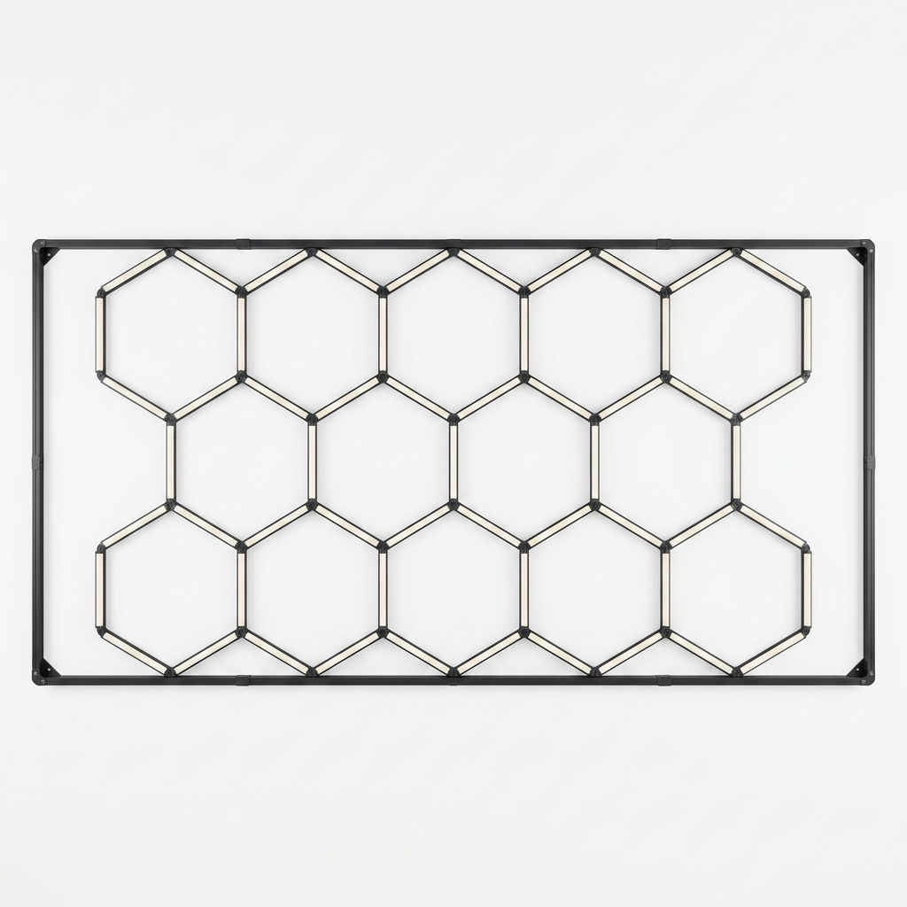 Hex Grid LED Light LED - Modular System
