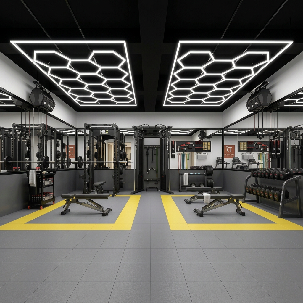 Hex Grid LED Light LED - Modular System