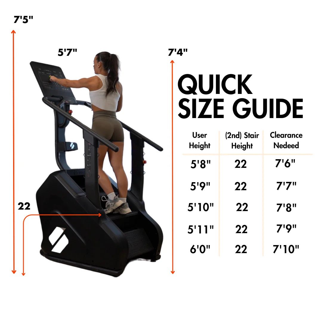 STEPR PRO CLASSIC - 7" STAIR HEIGHT