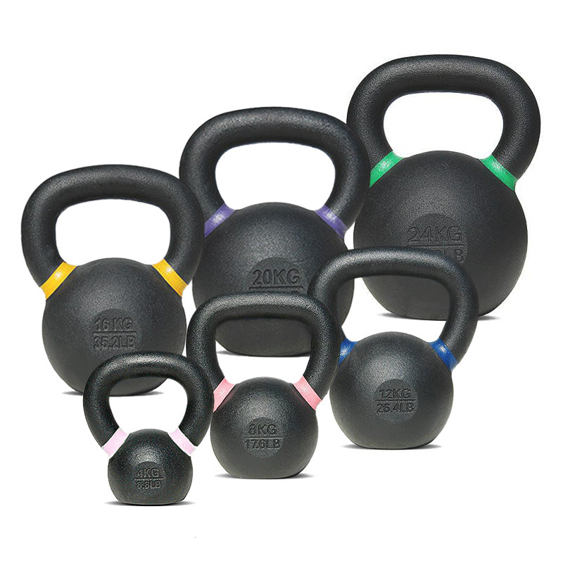 AlphaState Cast Iron Kettlebell Set - Gym Concepts