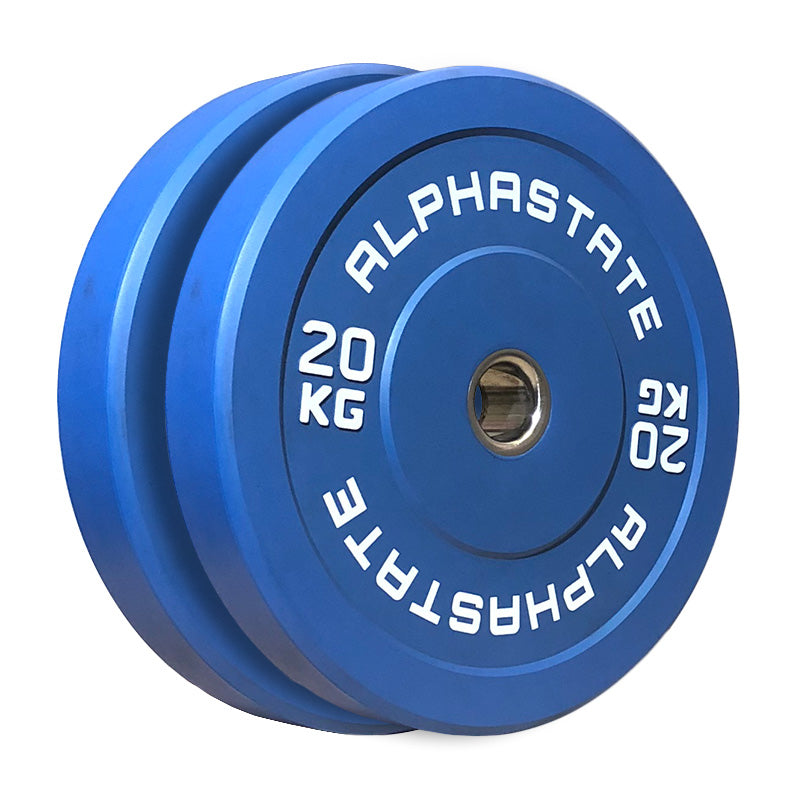 AlphaState Colour Bumper Plates - Gym Concepts