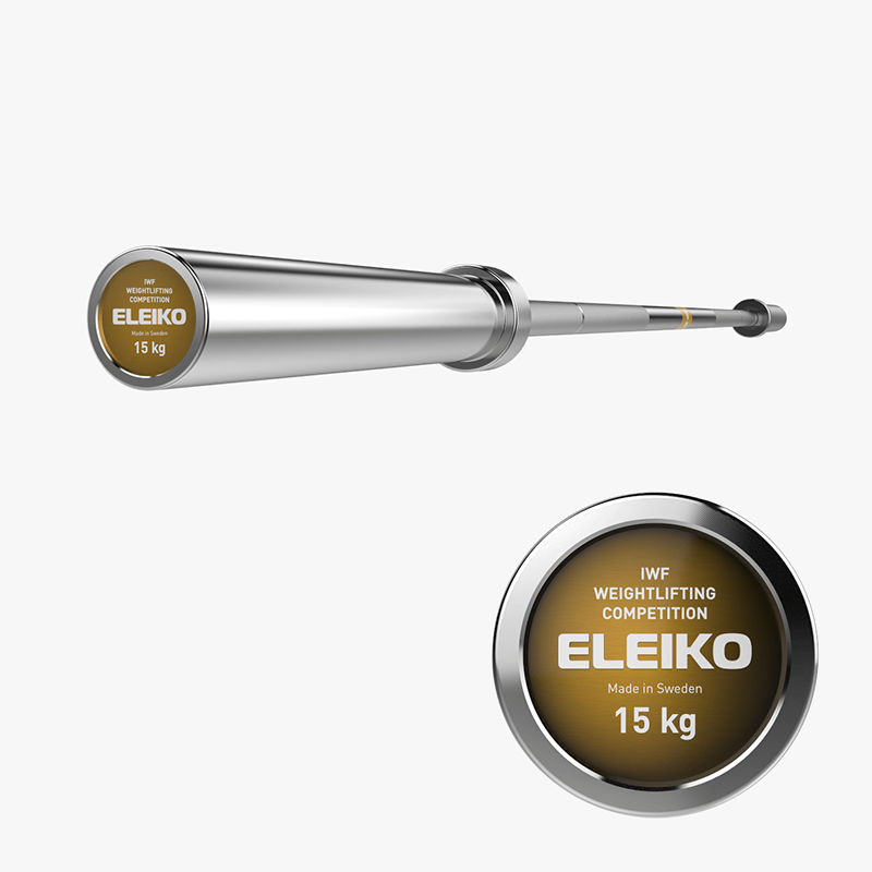 Eleiko IWF Weightlifting Competition Bar 15kg - Gym Concepts