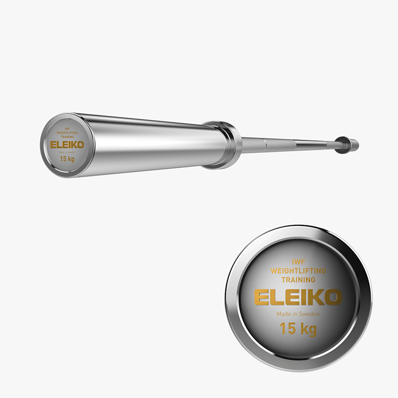 ELEIKO IWF Weightlifting Training Bar 15kg - Gym Concepts