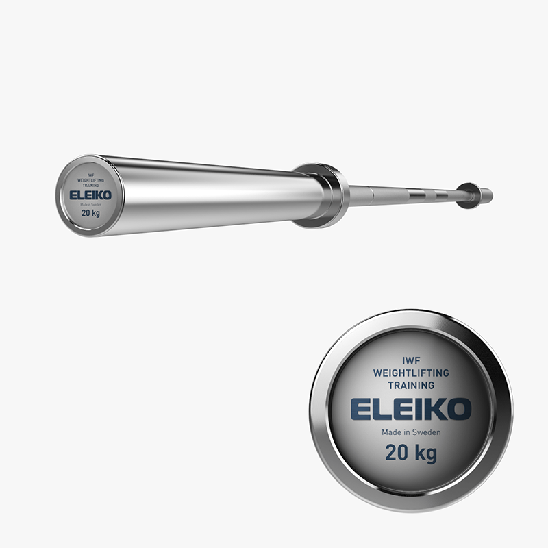 Eleiko IWF Weightlifting Training Bar 20kg - Gym Concepts