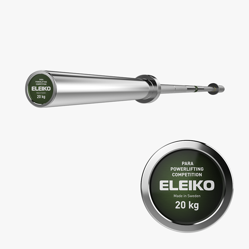 Eleiko Para Powerlifting Bar 20kg - Gym Concepts