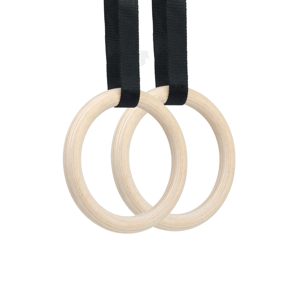 REBEL Wooden Gymnastics Rings Gym Concepts