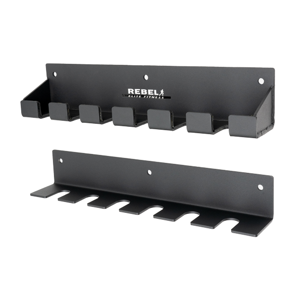 REBEL Wall Mounted Vertical Bar Rack (6 piece)