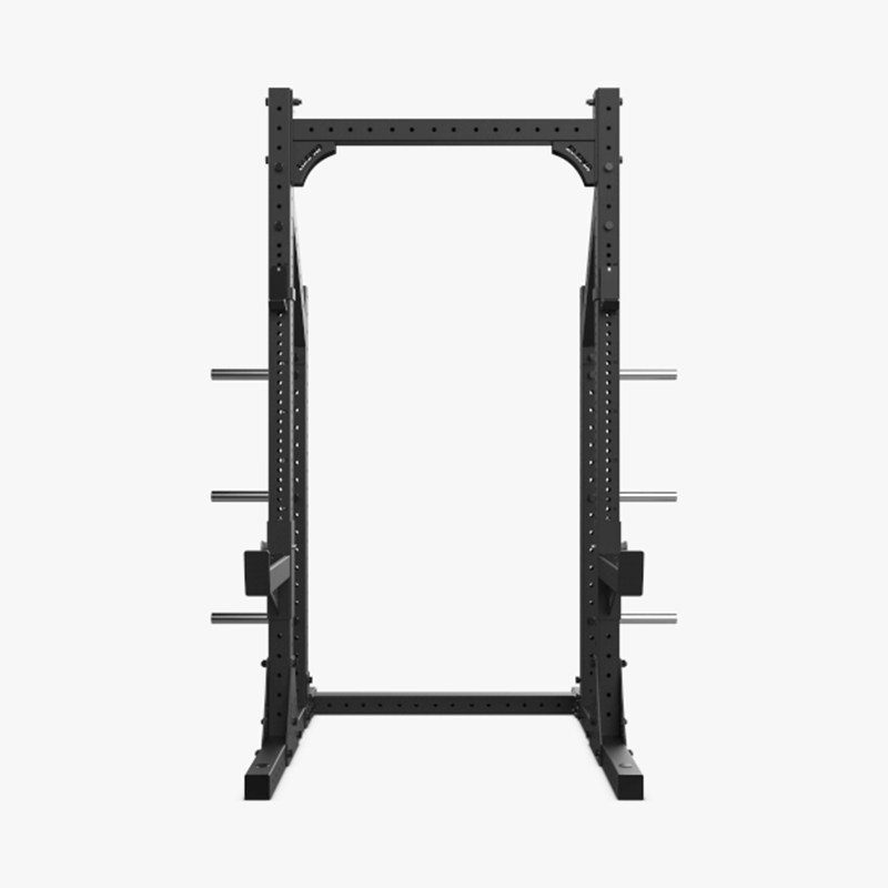 Eleiko XF 80 Half Rack Hybrid with Safety Arms - Black - Gym Concepts